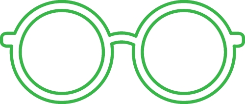 Glasses icon sign symbol design