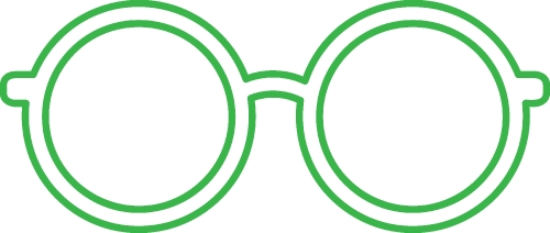 Glasses icon sign symbol design