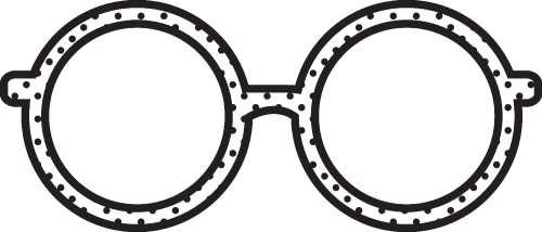 Glasses icon sign symbol design