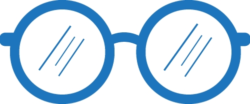 Glasses icon sign symbol design