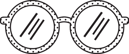 Glasses icon sign symbol design