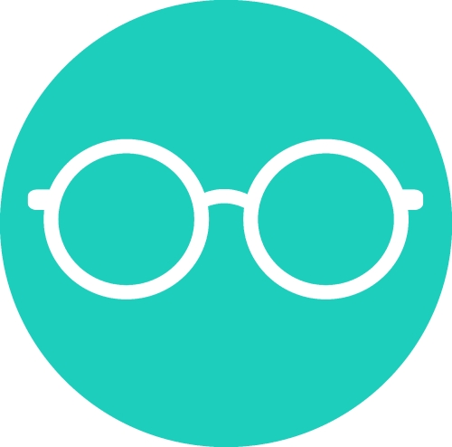 Glasses icon sign symbol design