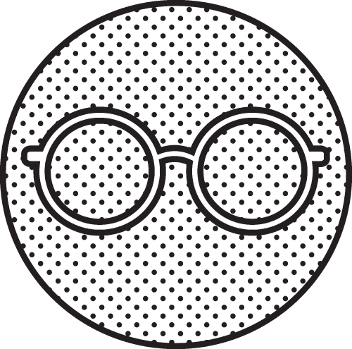 Glasses icon sign symbol design