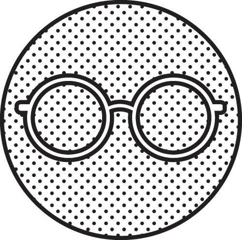 Glasses icon sign symbol design