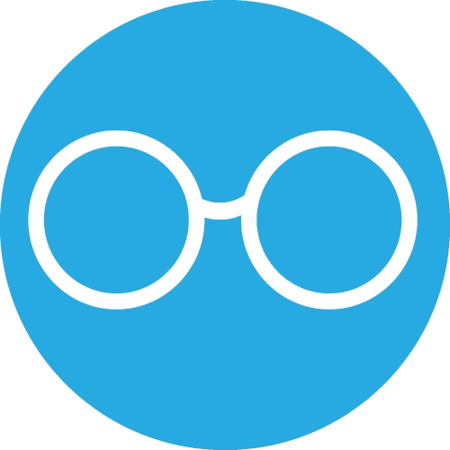 Glasses icon sign symbol design