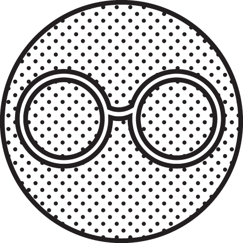 Glasses icon sign symbol design