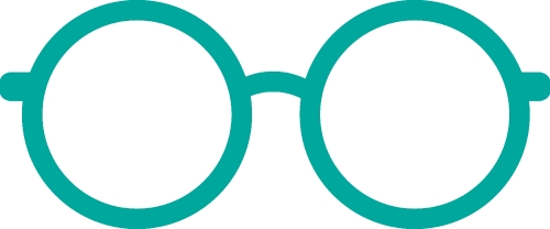 Glasses icon sign symbol design