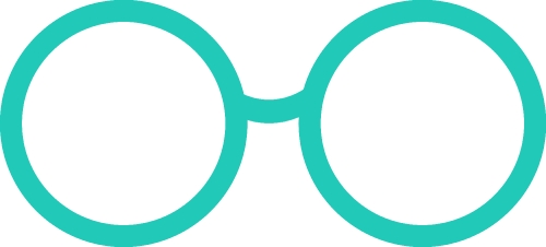 Glasses icon sign symbol design