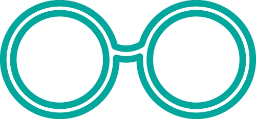 Glasses icon sign symbol design