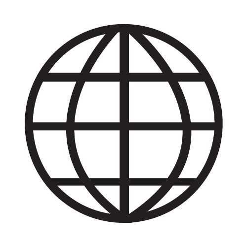 Globe earth icon