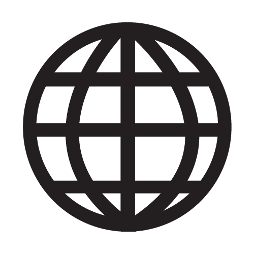 Globe earth icon