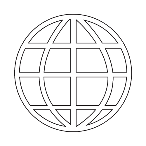 Globe earth icon