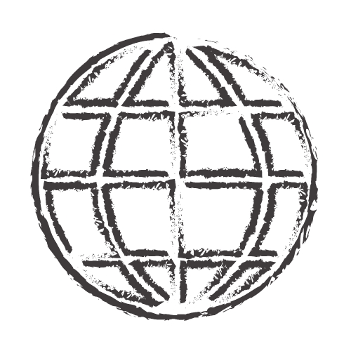 Globe earth icon