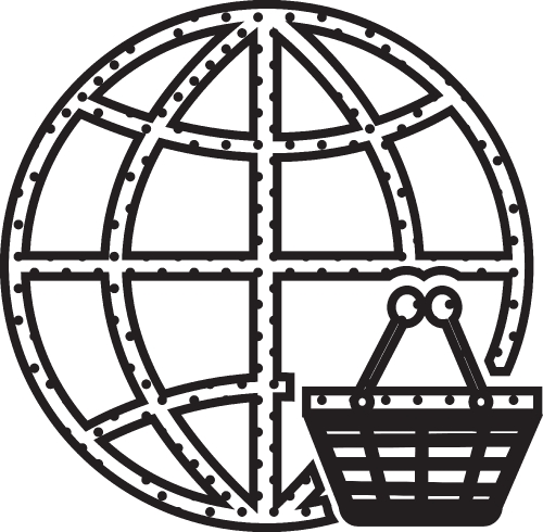 Globe icon sign symbol design