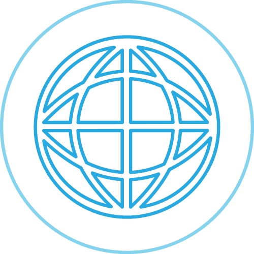 Globe icon world sign symbol design