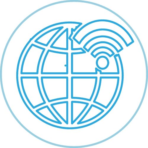 Globe icon world sign symbol design