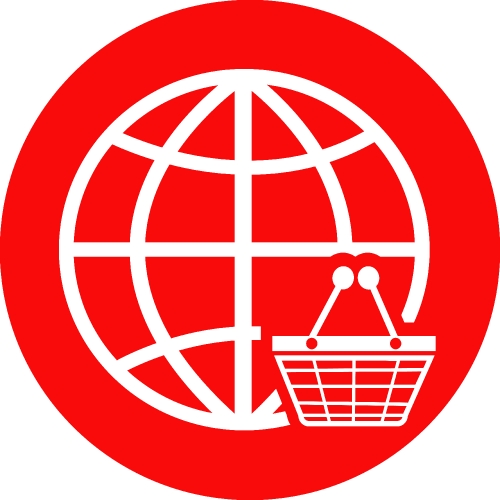 Globe icon world sign symbol design