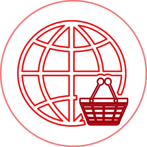 Globe icon world sign symbol design