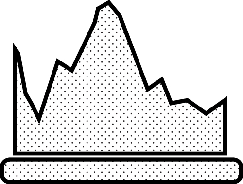 Graph chart icon sign design