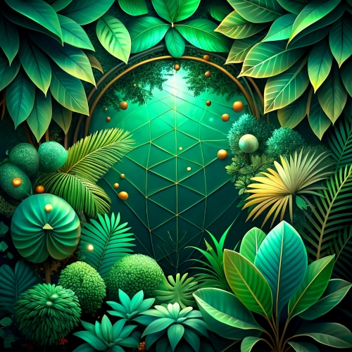 Green aesthetic background abstract wallpaper design