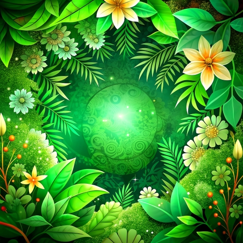 Green aesthetic background abstract wallpaper design