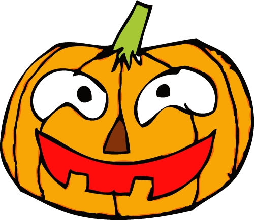 Halloween icon pumpkin sign design