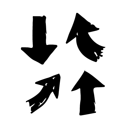 Hand drawn Arrow icon