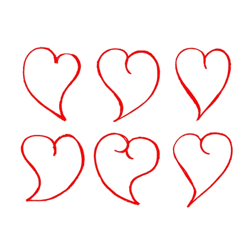 Hand drawn heart icon