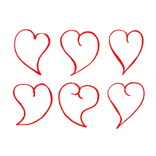 Hand drawn heart icon