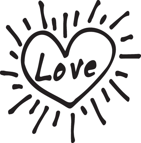 Hand drawn Heart icon