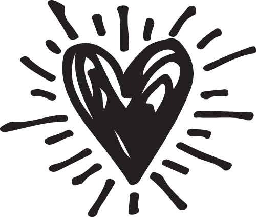 Hand drawn Heart icon