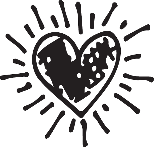 Hand drawn Heart icon