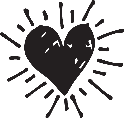 Hand drawn Heart icon
