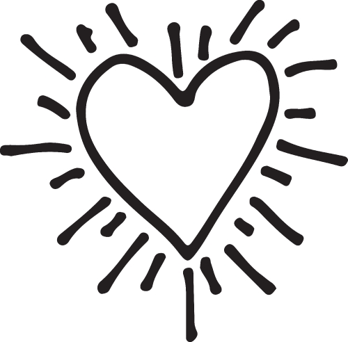 Hand drawn Heart icon