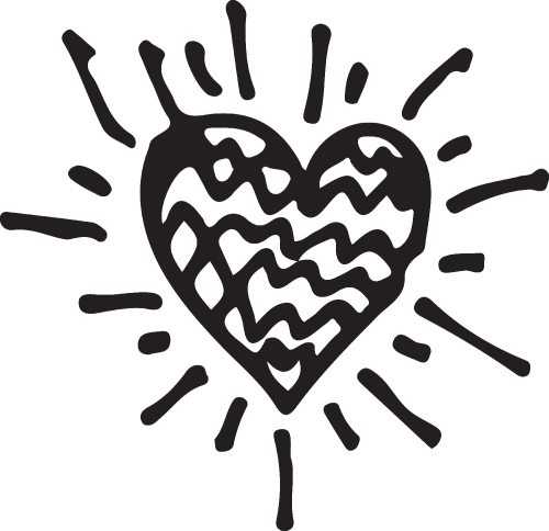 Hand drawn Heart icon