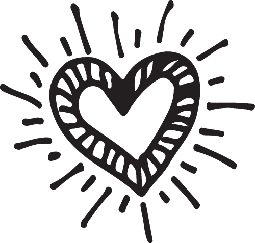 Hand drawn Heart icon