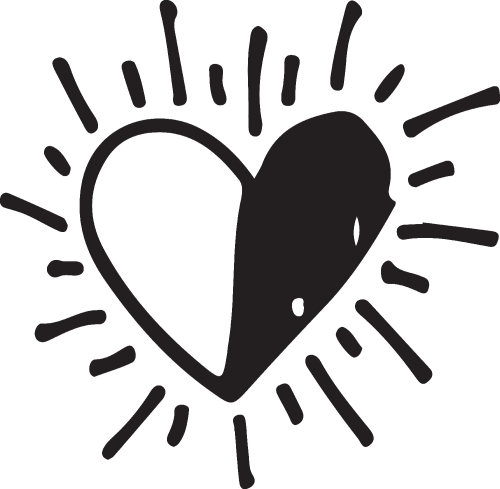 Hand drawn Heart icon