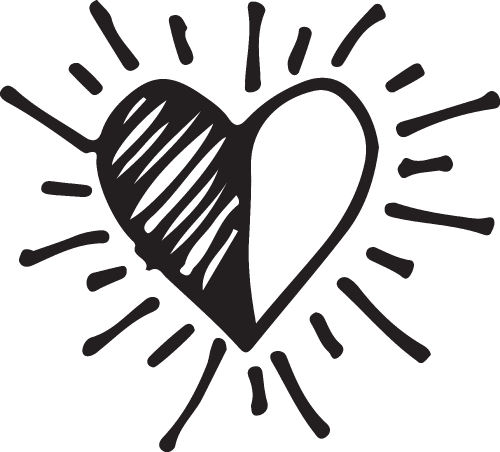Hand drawn Heart icon