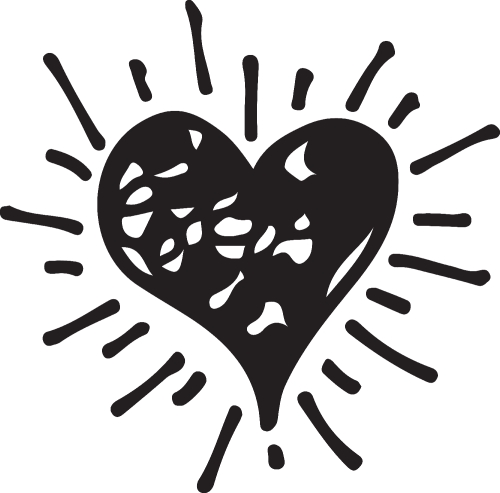 Hand drawn Heart icon