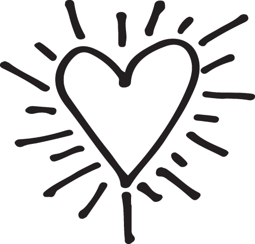 Hand drawn Heart icon