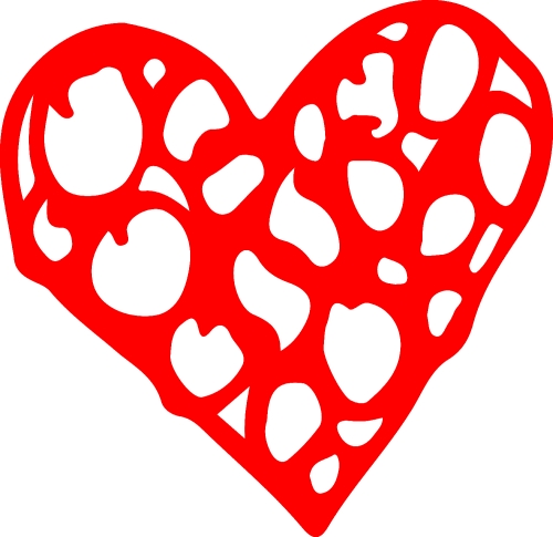 Hand Drawn Heart icon sign symbol design