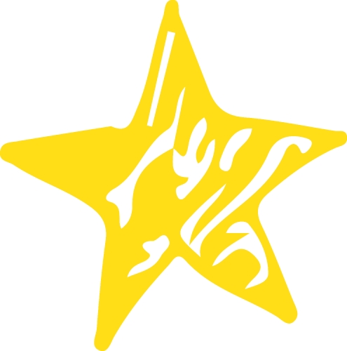 Hand Drawn Star icon sign symbol design