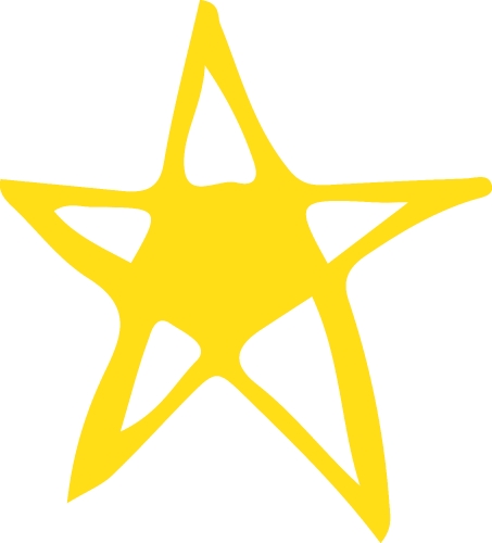 Hand Drawn Star icon sign symbol design