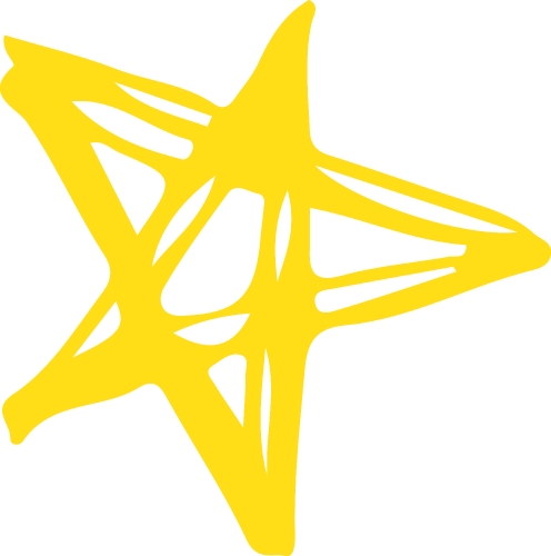 Hand Drawn Star icon sign symbol design