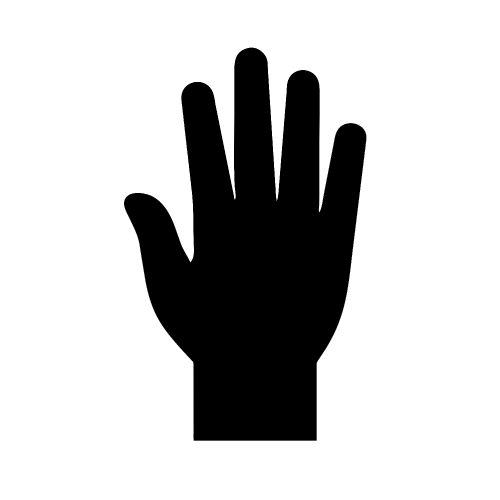 Hand icon