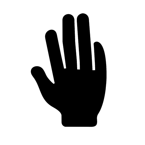 Hand icon