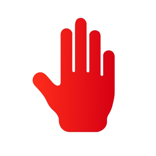 Hand icon