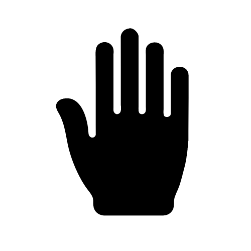 Hand icon