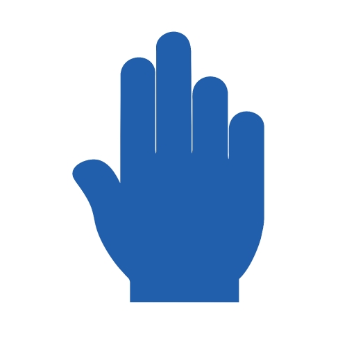 Hand icon