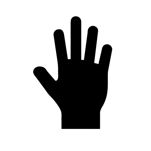 Hand icon